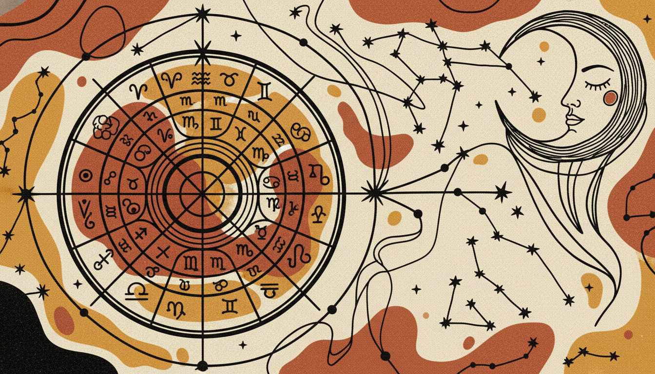 Personalized astrology chart reading guide with step-by-step interpretation